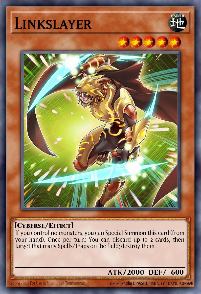 Linkslayer Yu-Gi-Oh card
