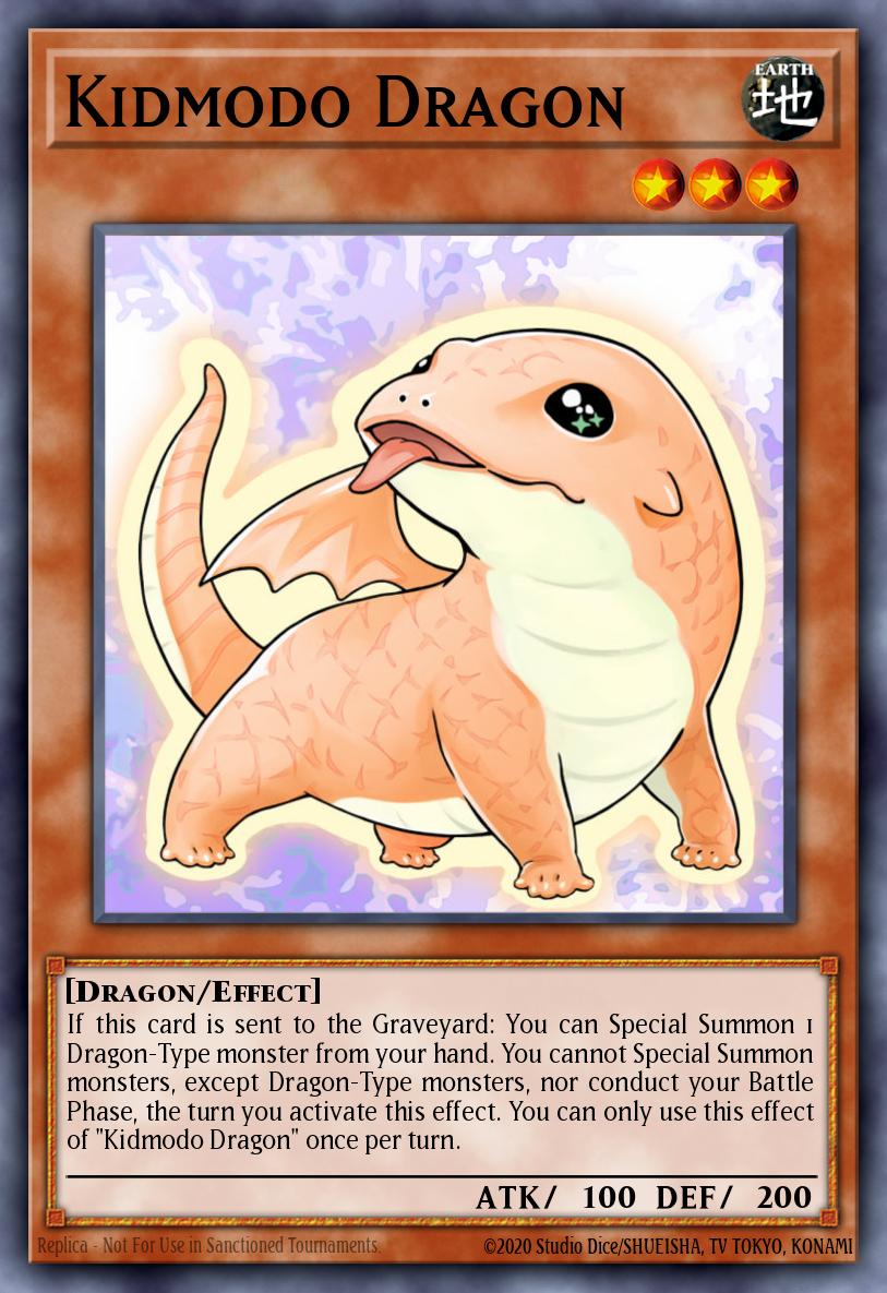 Kidmodo Dragon Yu-Gi-Oh card