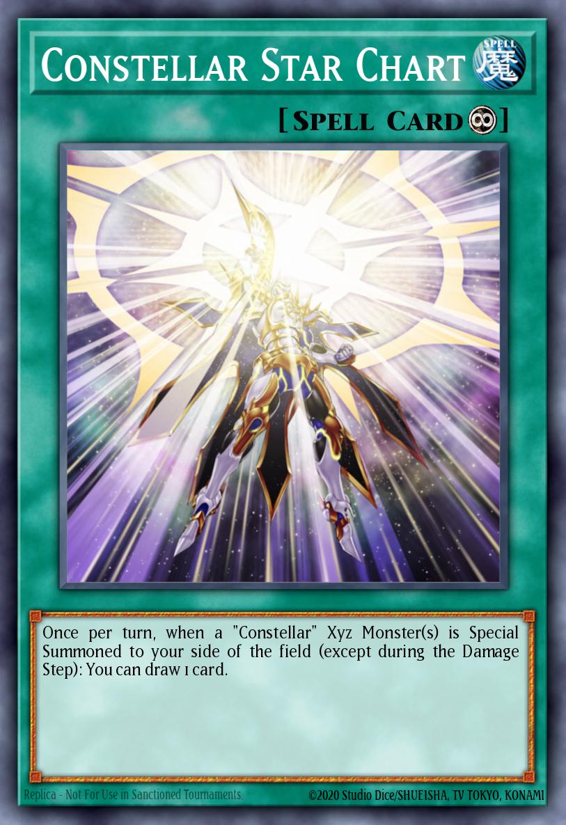 Constellar Star Chart Yu-Gi-Oh card