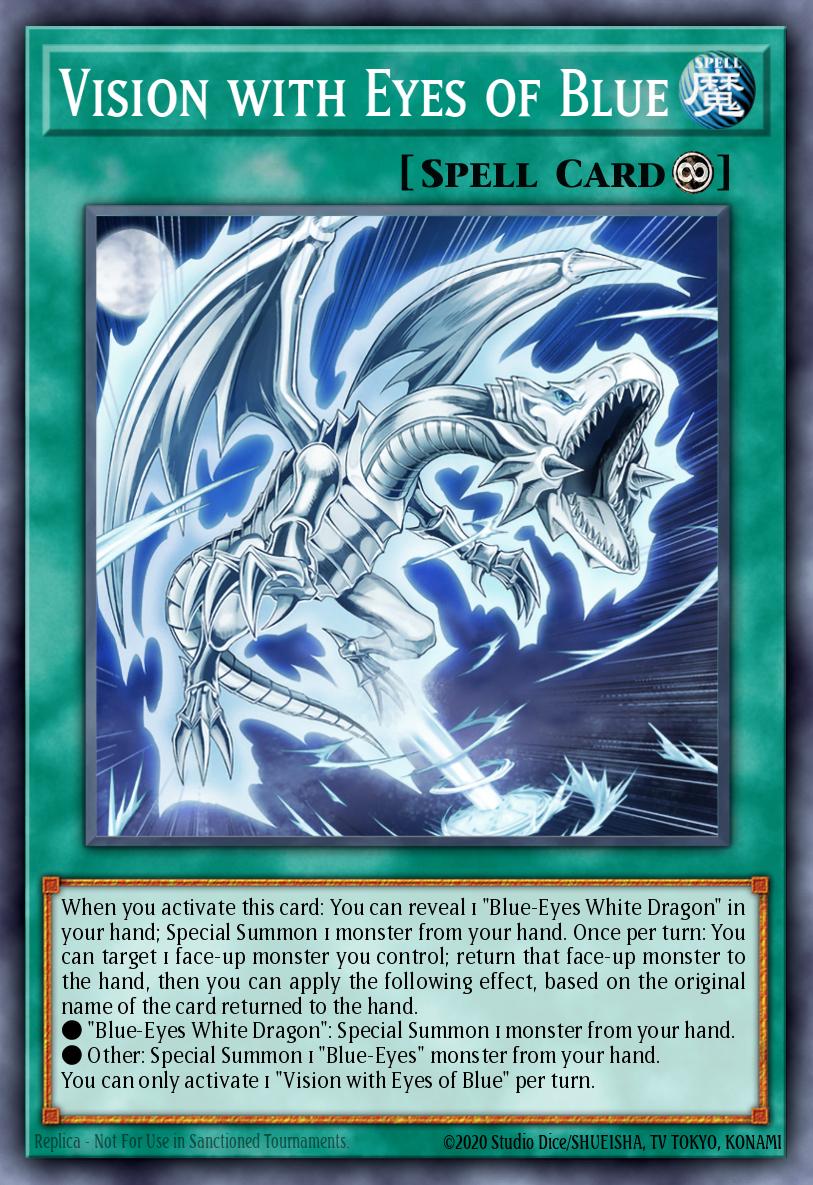 Vision with Eyes of Blue Yu-Gi-Oh card