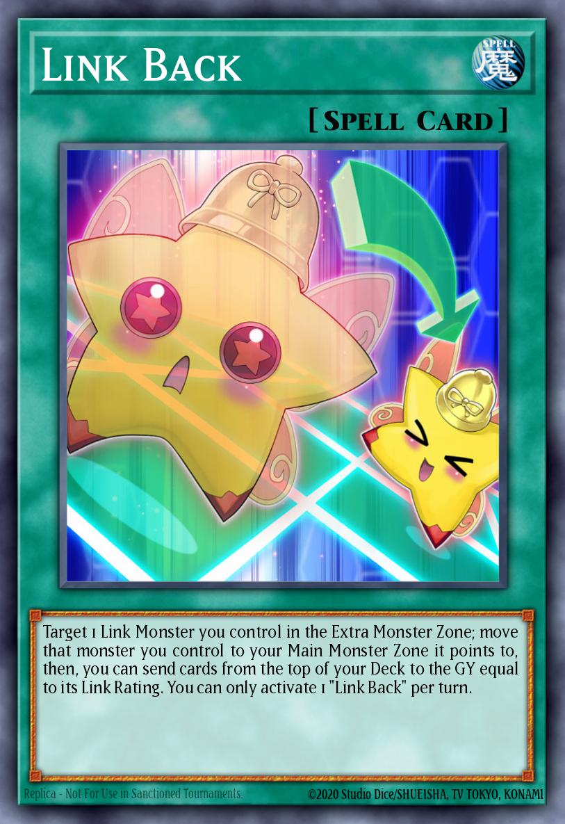 Link Back Yu-Gi-Oh card