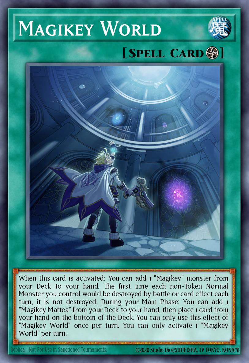 Magikey World Yu-Gi-Oh card