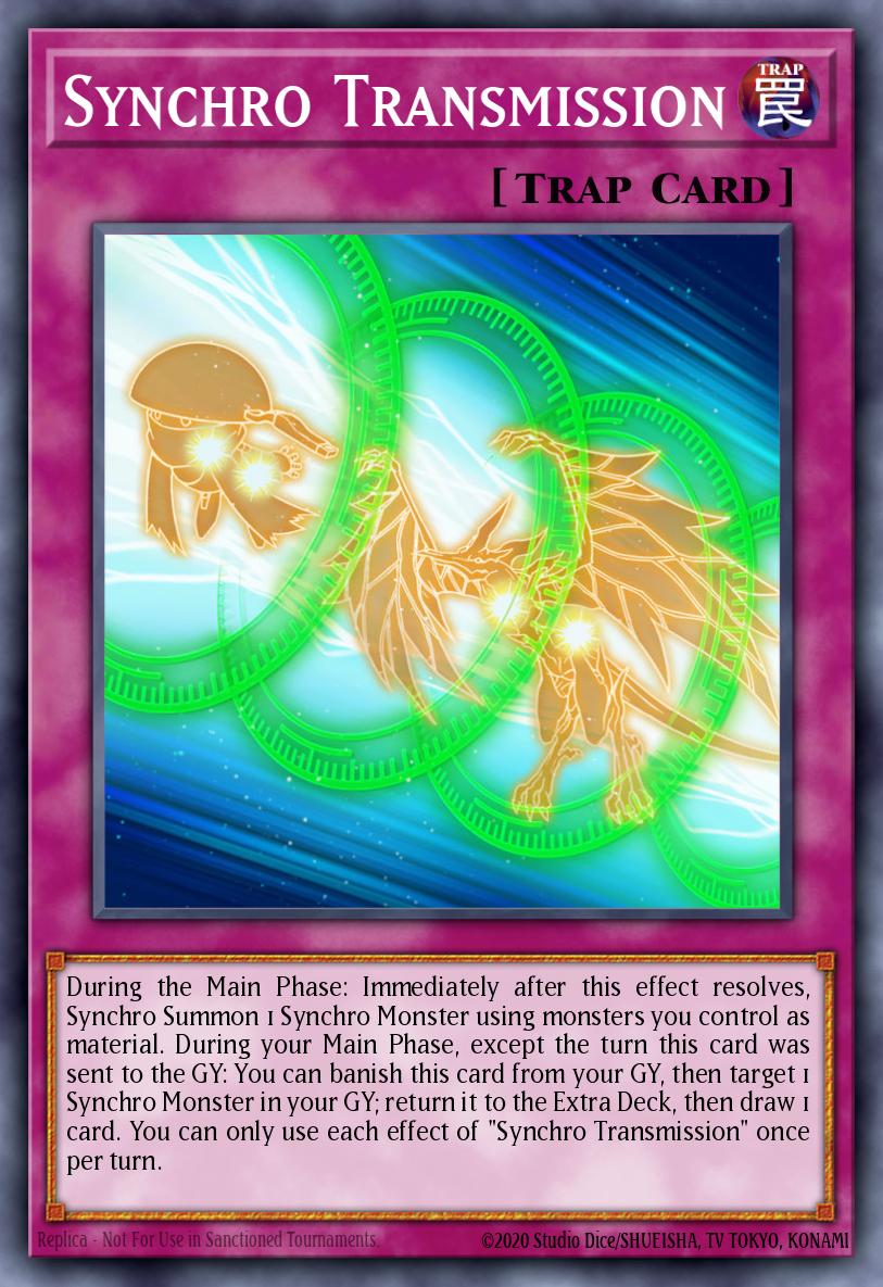 Synchro Transmission Yu-Gi-Oh card