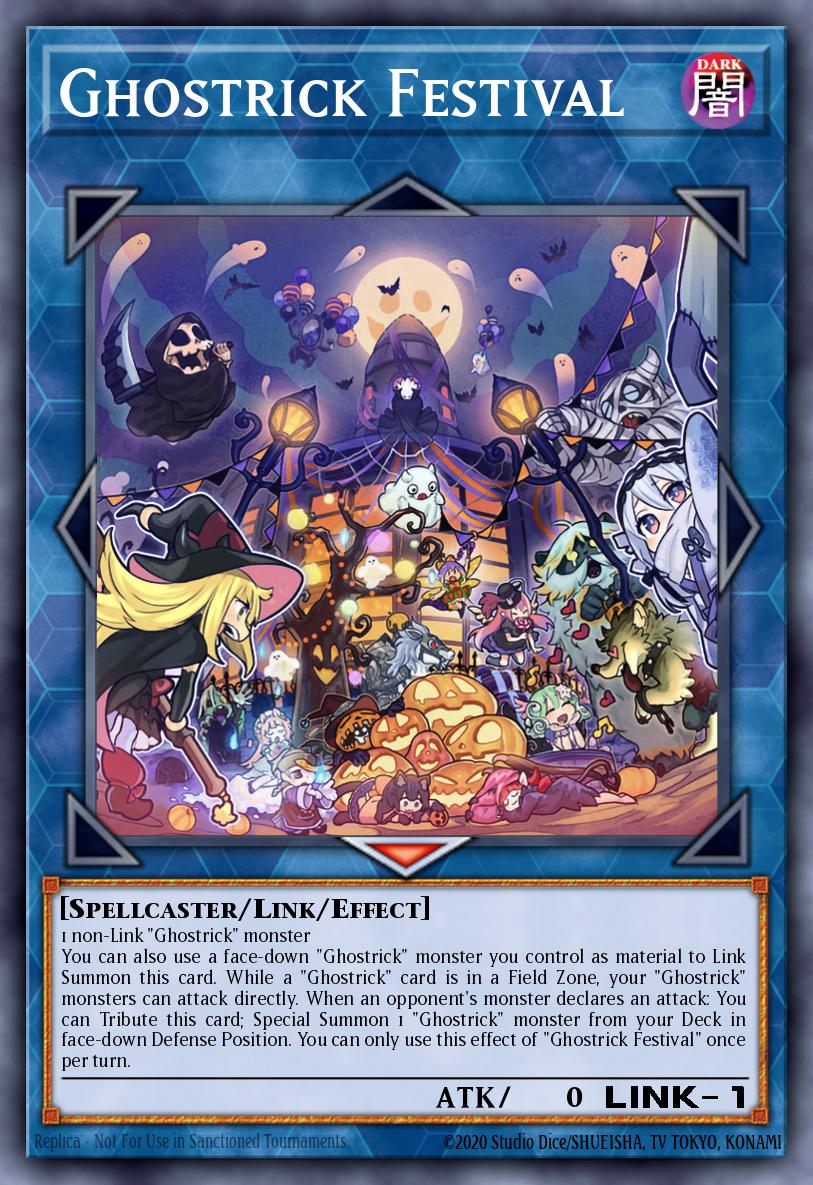Ghostrick Festival Yu-Gi-Oh card