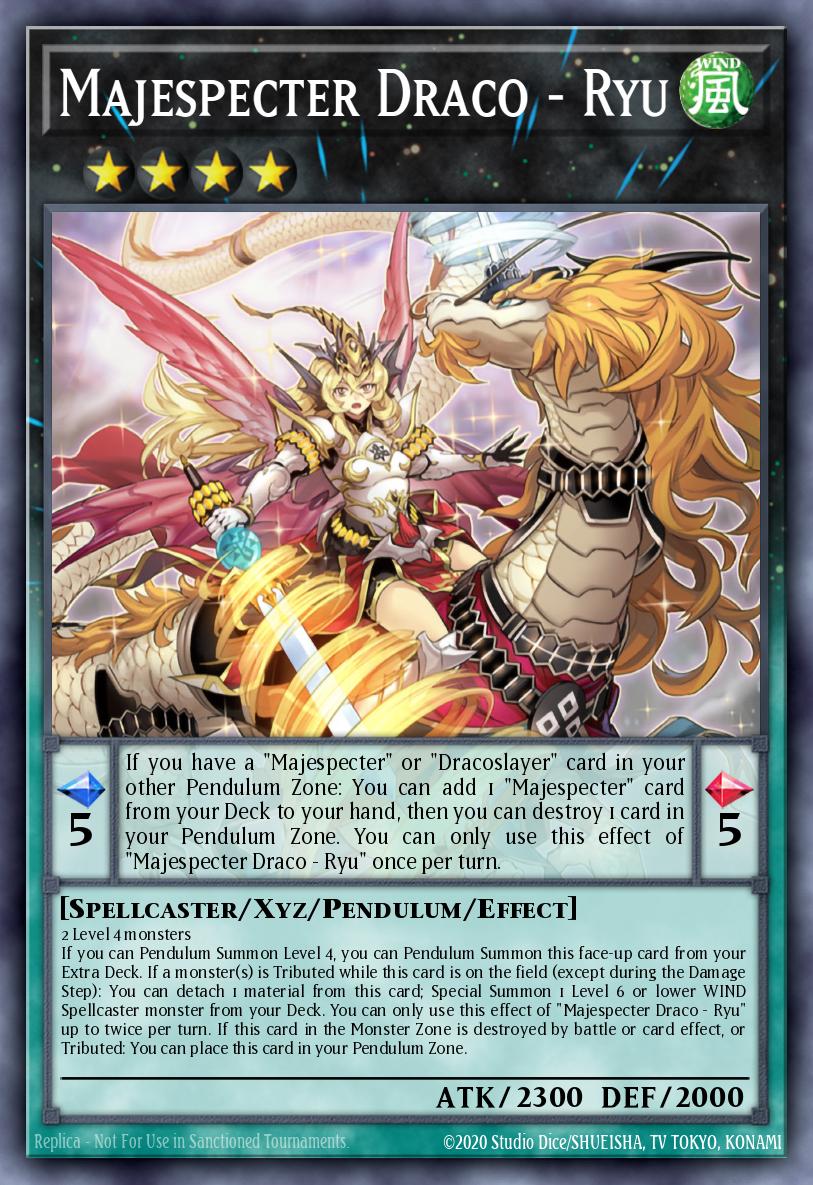 Majespecter Draco - Ryu Yu-Gi-Oh card