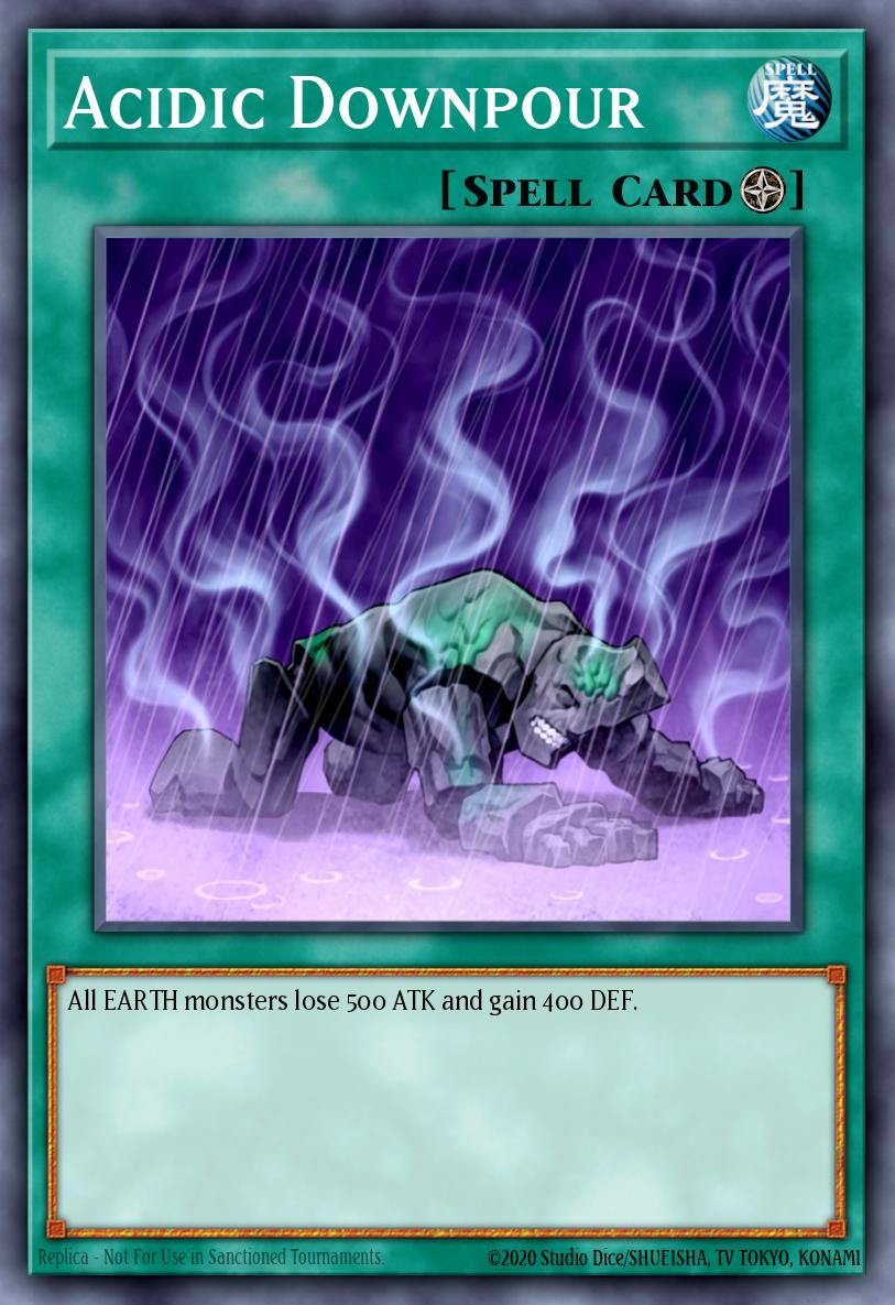 Acidic Downpour Yu-Gi-Oh card