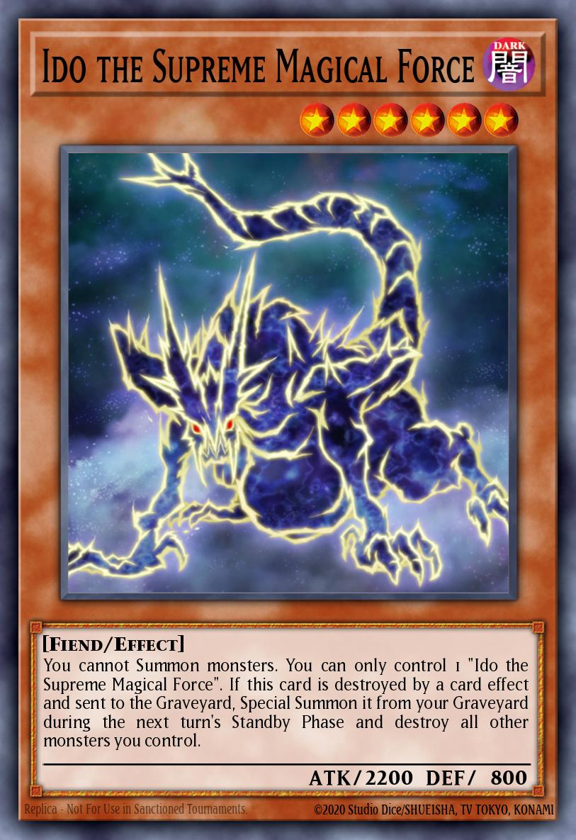 Ido the Supreme Magical Force Yu-Gi-Oh card