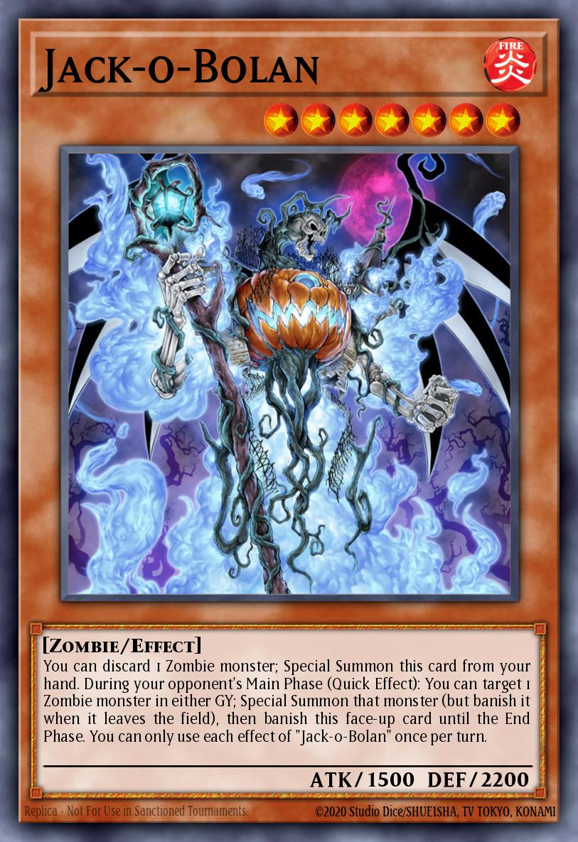 Jack-o-Bolan Yu-Gi-Oh card