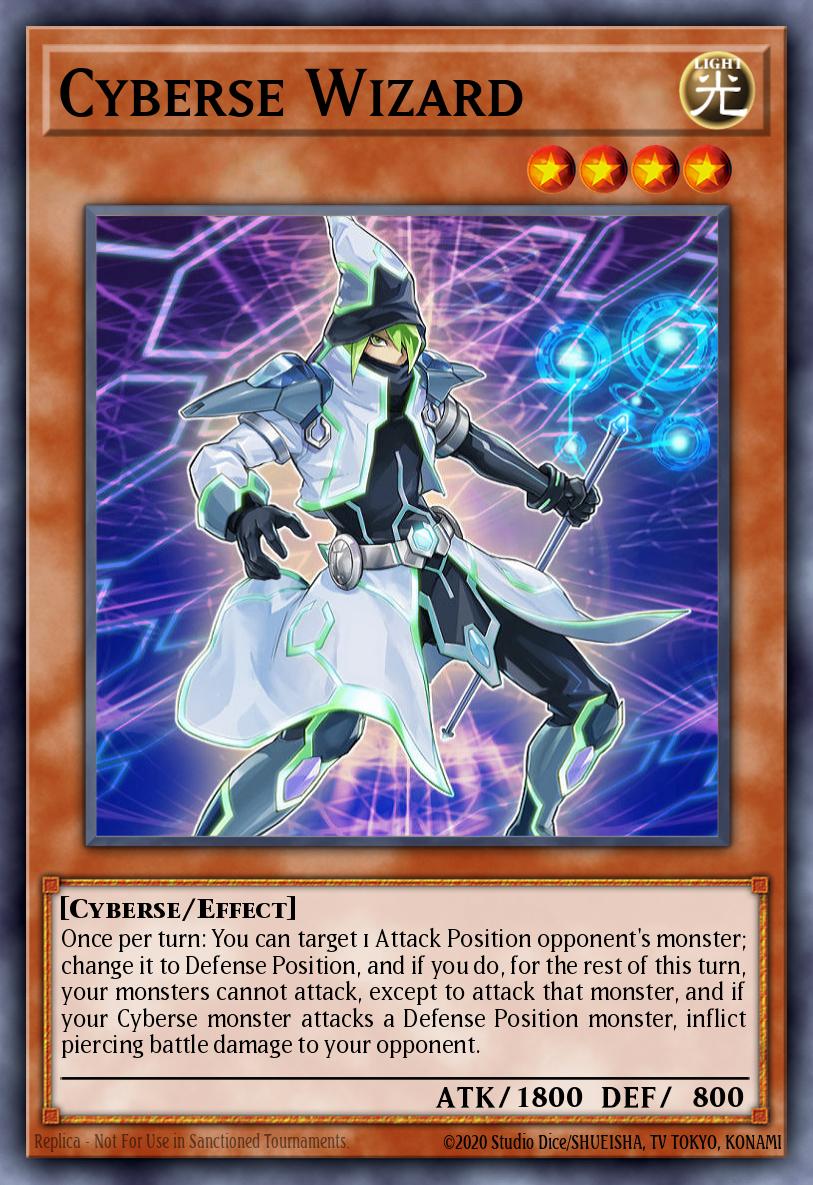 Cyberse Wizard Yu-Gi-Oh card