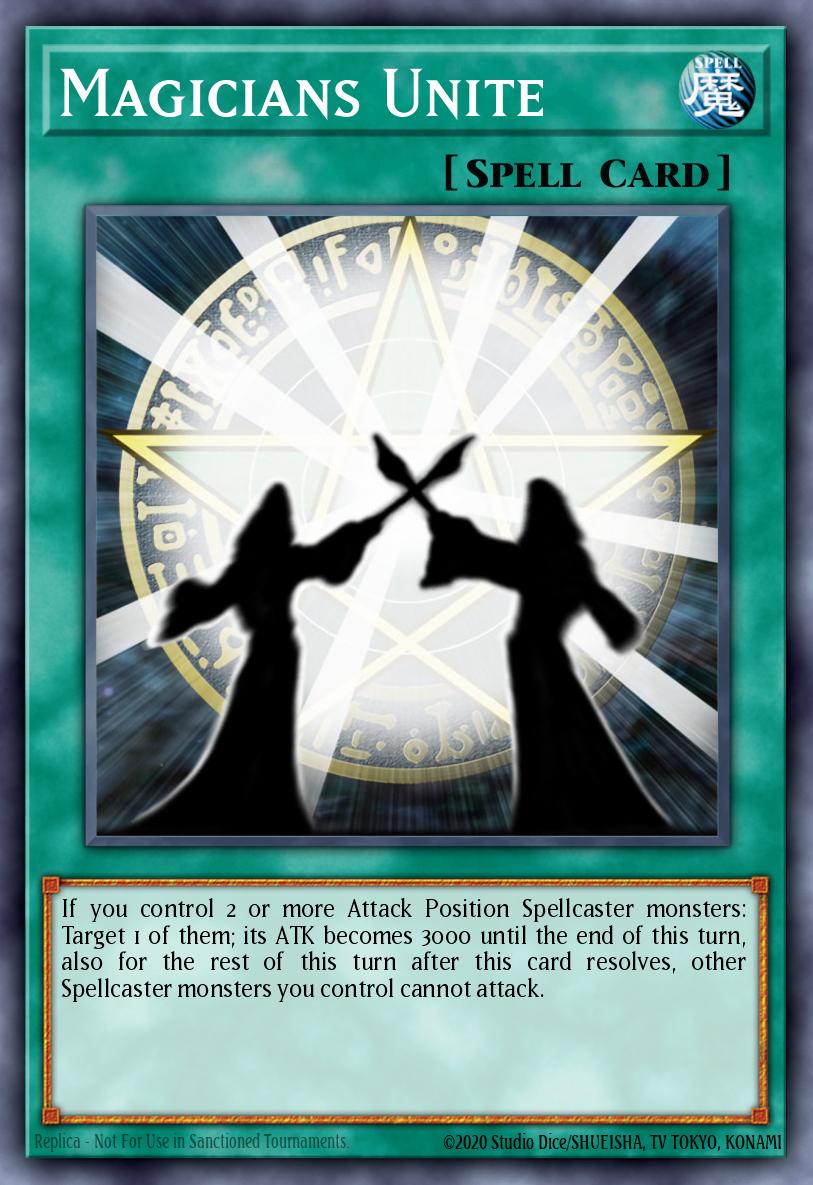 Magicians Unite Yu-Gi-Oh card
