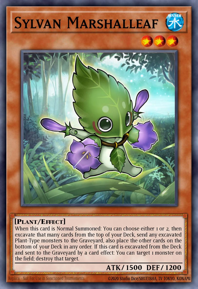 Sylvan Marshalleaf Yu-Gi-Oh card