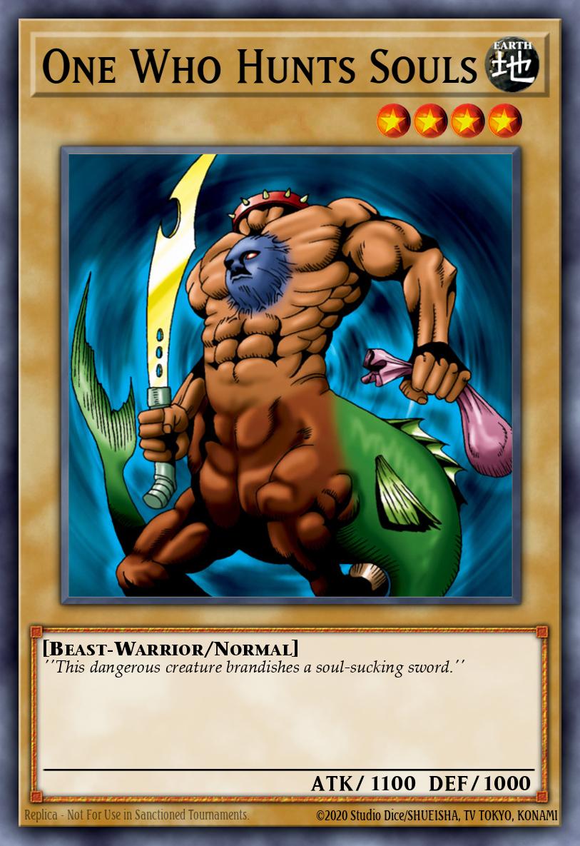One Who Hunts Souls Yu-Gi-Oh card
