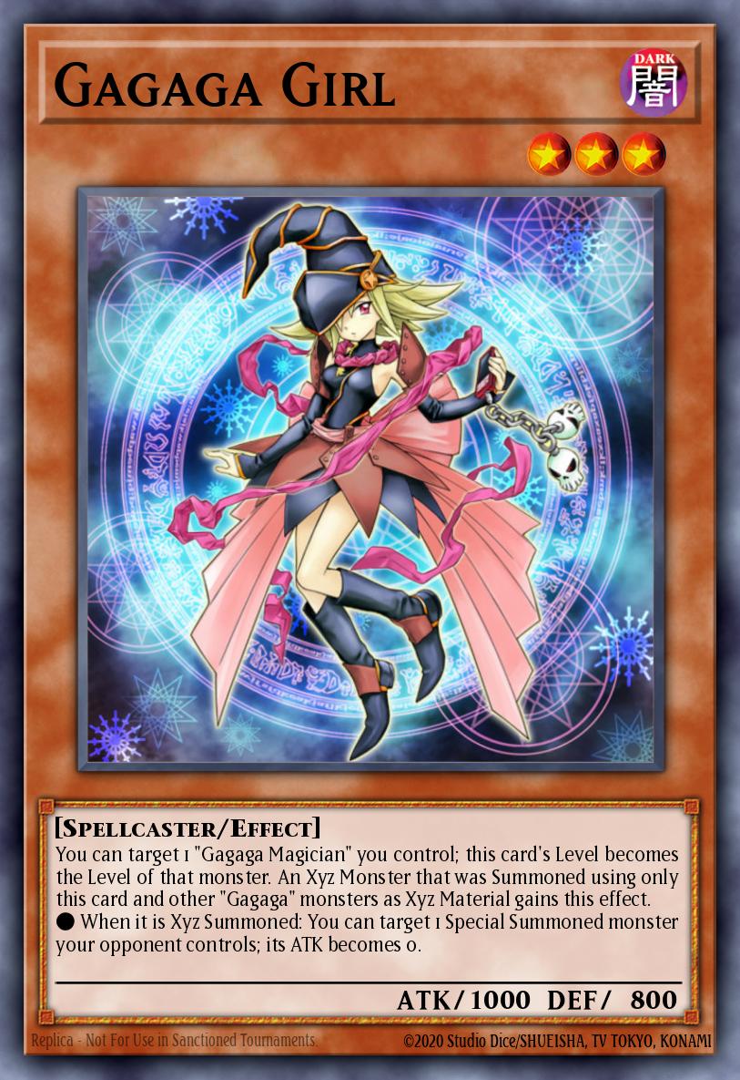 Gagaga Girl Yu-Gi-Oh card