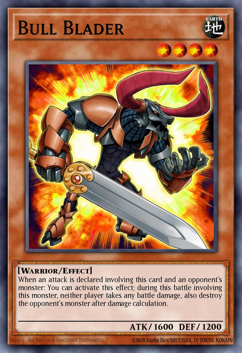 Bull Blader Yu-Gi-Oh card