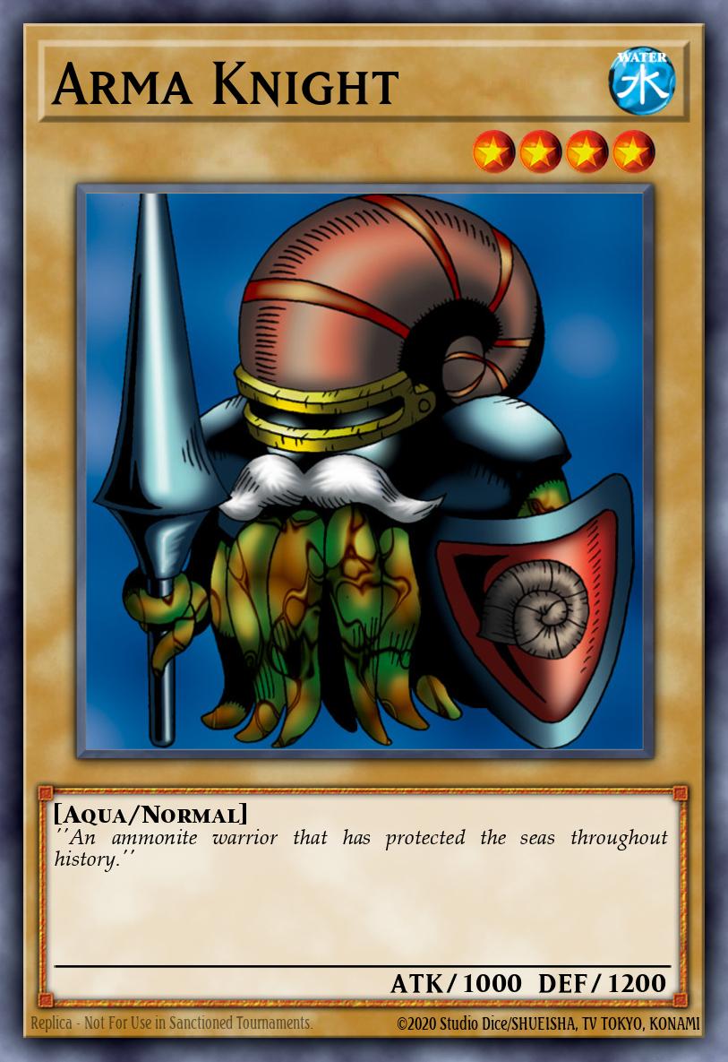 Arma Knight Yu-Gi-Oh card