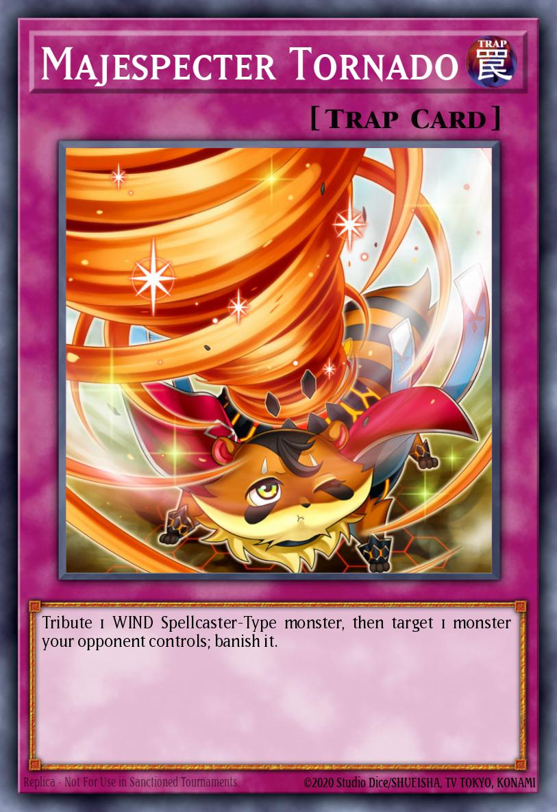 Majespecter Tornado Yu-Gi-Oh card