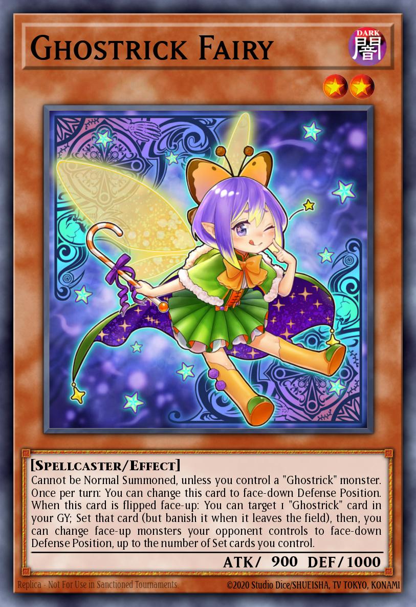 Ghostrick Fairy Yu-Gi-Oh card