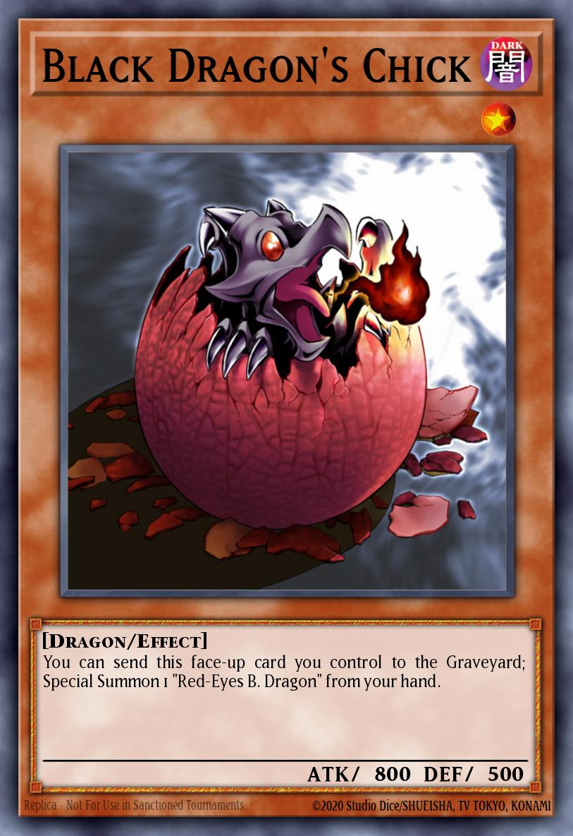 Black Dragon's Chick Yu-Gi-Oh card