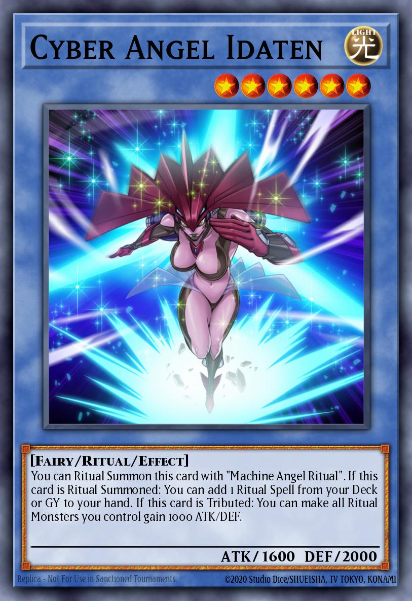 Cyber Angel Idaten Yu-Gi-Oh card