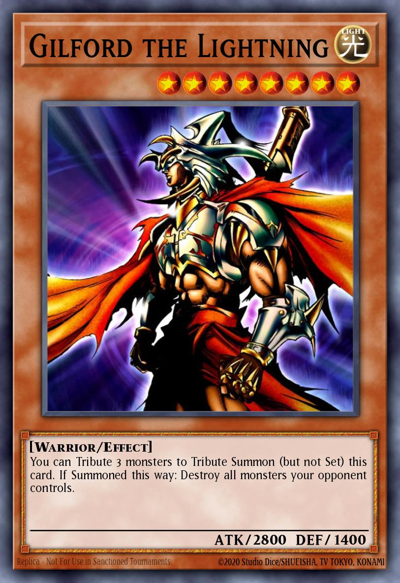 Gilford the Lightning Yu-Gi-Oh card