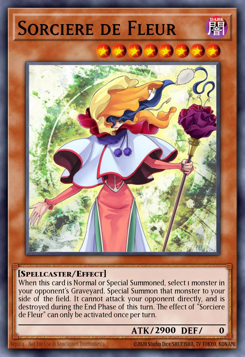 Sorciere de Fleur Yu-Gi-Oh card