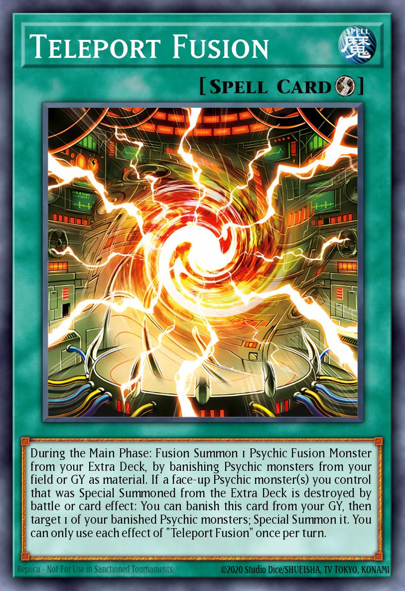 Teleport Fusion Yu-Gi-Oh card