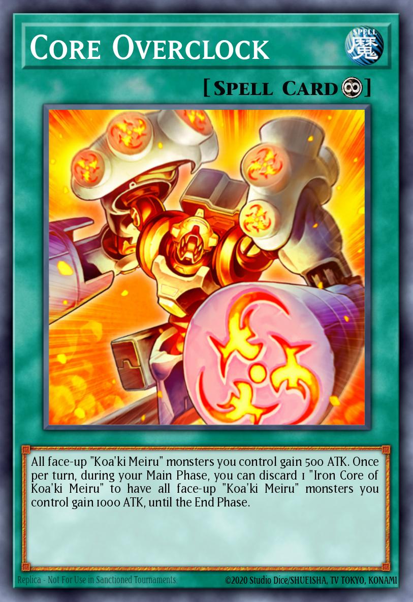 Core Overclock Yu-Gi-Oh card