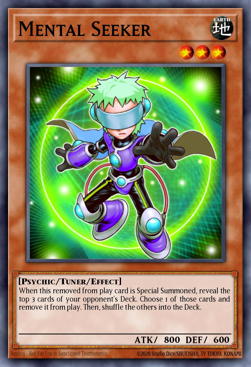 Mental Seeker Yu-Gi-Oh card
