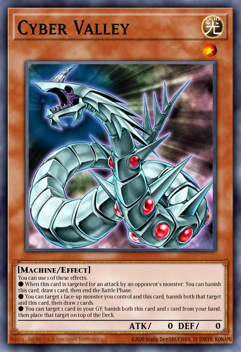 Cyber Valley Yu-Gi-Oh card