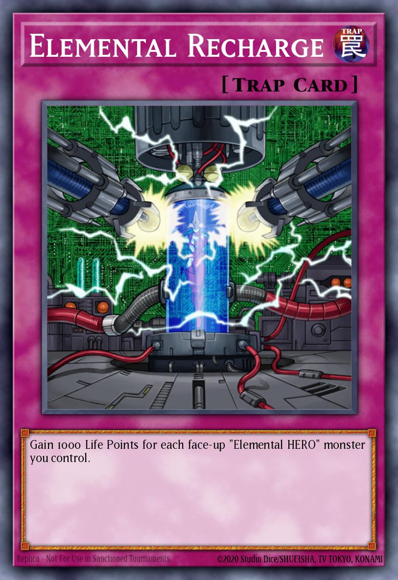 Elemental Recharge Yu-Gi-Oh card