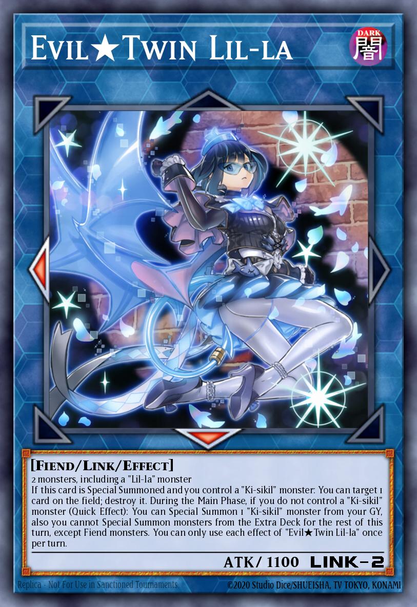 Evil★Twin Lil-la Yu-Gi-Oh card