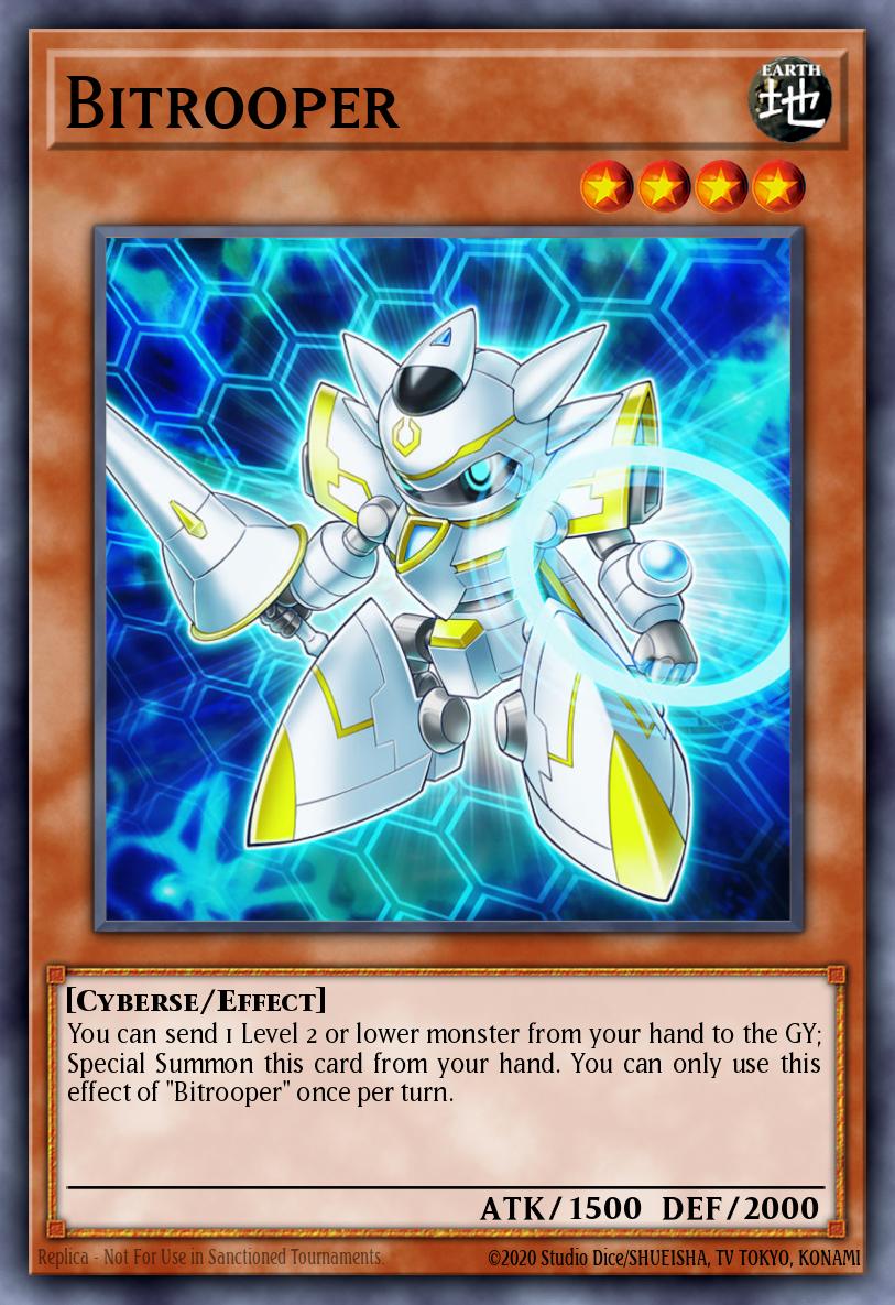 Bitrooper Yu-Gi-Oh card