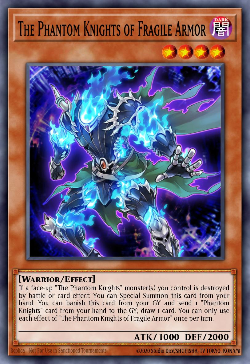The Phantom Knights of Fragile Armor Yu-Gi-Oh card