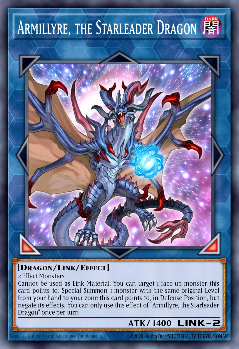 Armillyre, the Starleader Dragon Yu-Gi-Oh card