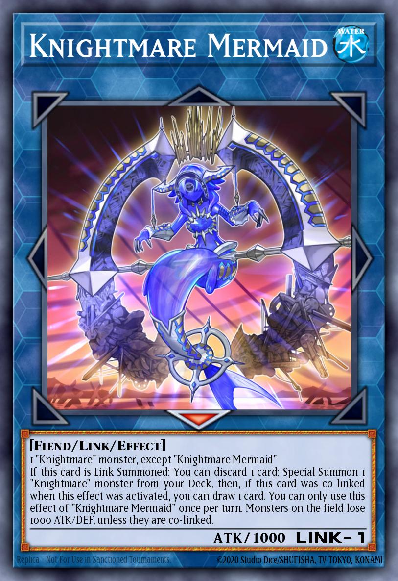 Knightmare Mermaid Yu-Gi-Oh card