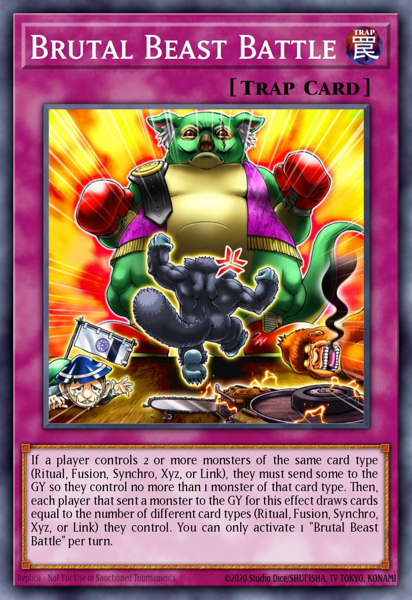 Brutal Beast Battle Yu-Gi-Oh card