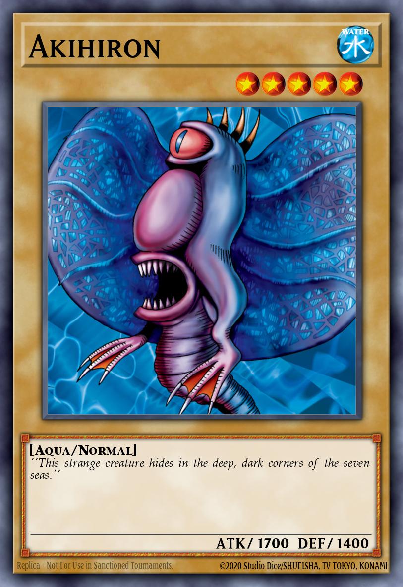 Akihiron Yu-Gi-Oh card