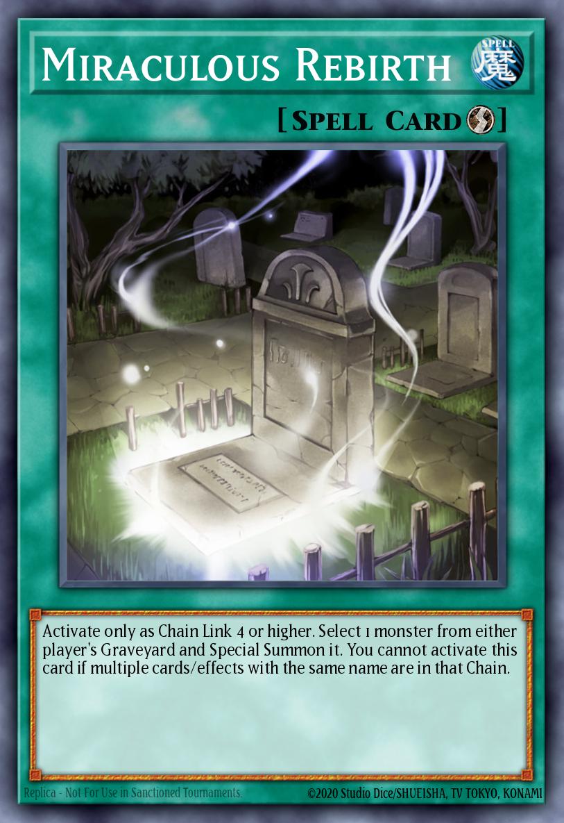 Miraculous Rebirth Yu-Gi-Oh card