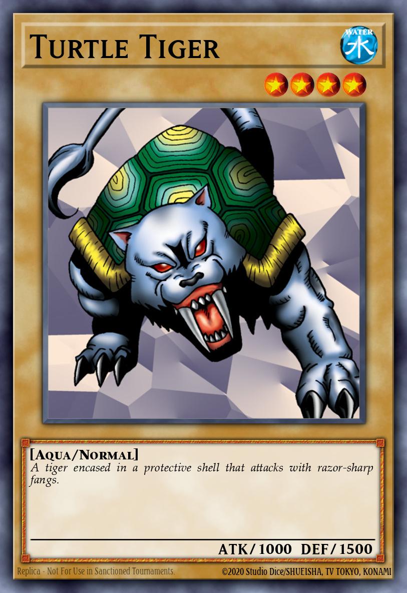 Turtle Tiger Yu-Gi-Oh card