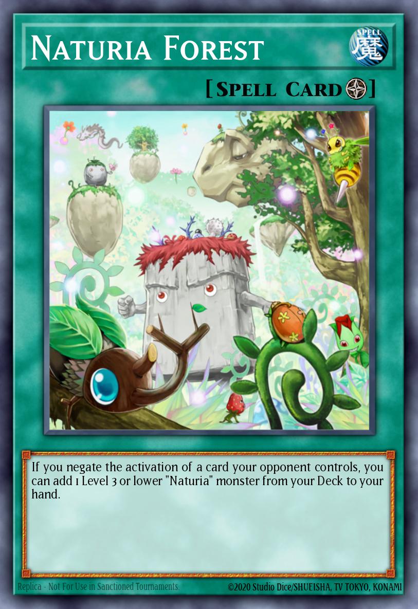Naturia Forest Yu-Gi-Oh card