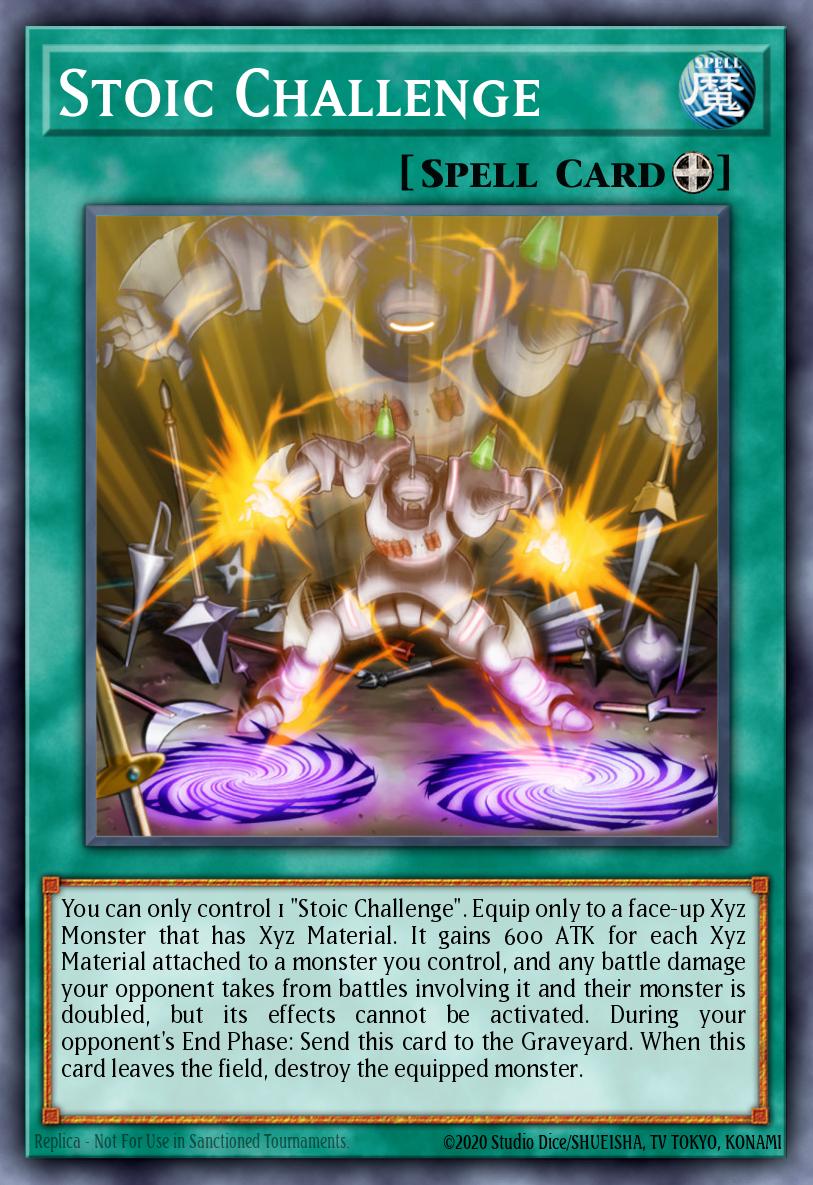 Stoic Challenge Yu-Gi-Oh card