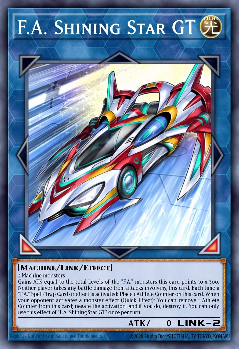 F.A. Shining Star GT Yu-Gi-Oh card