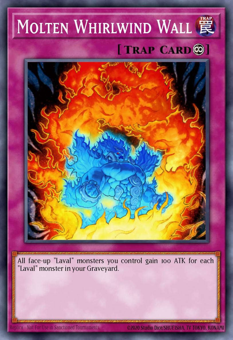 Molten Whirlwind Wall Yu-Gi-Oh card