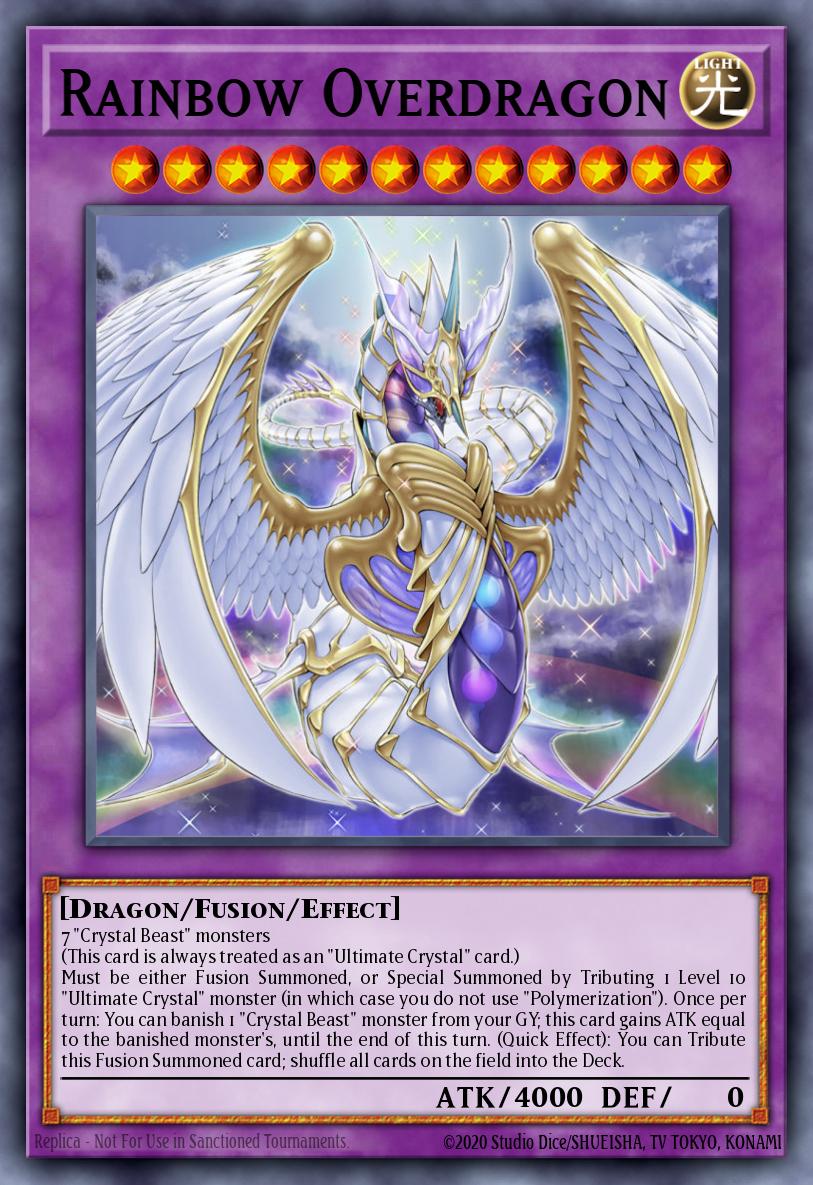 Rainbow Overdragon Yu-Gi-Oh card