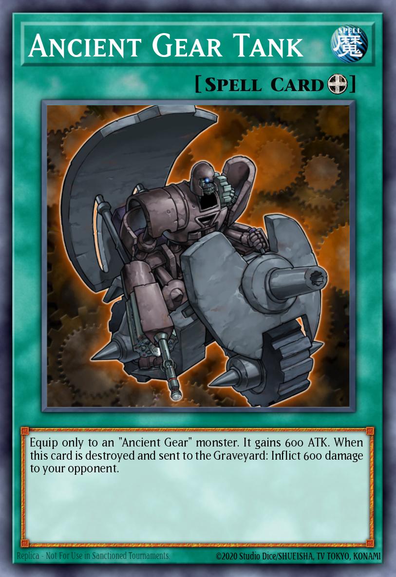 Ancient Gear Tank Yu-Gi-Oh card