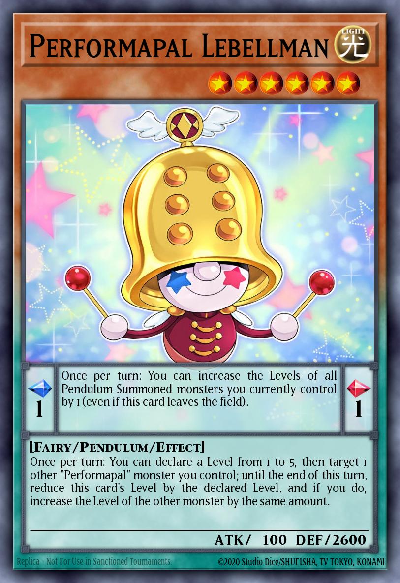 Performapal Lebellman Yu-Gi-Oh card