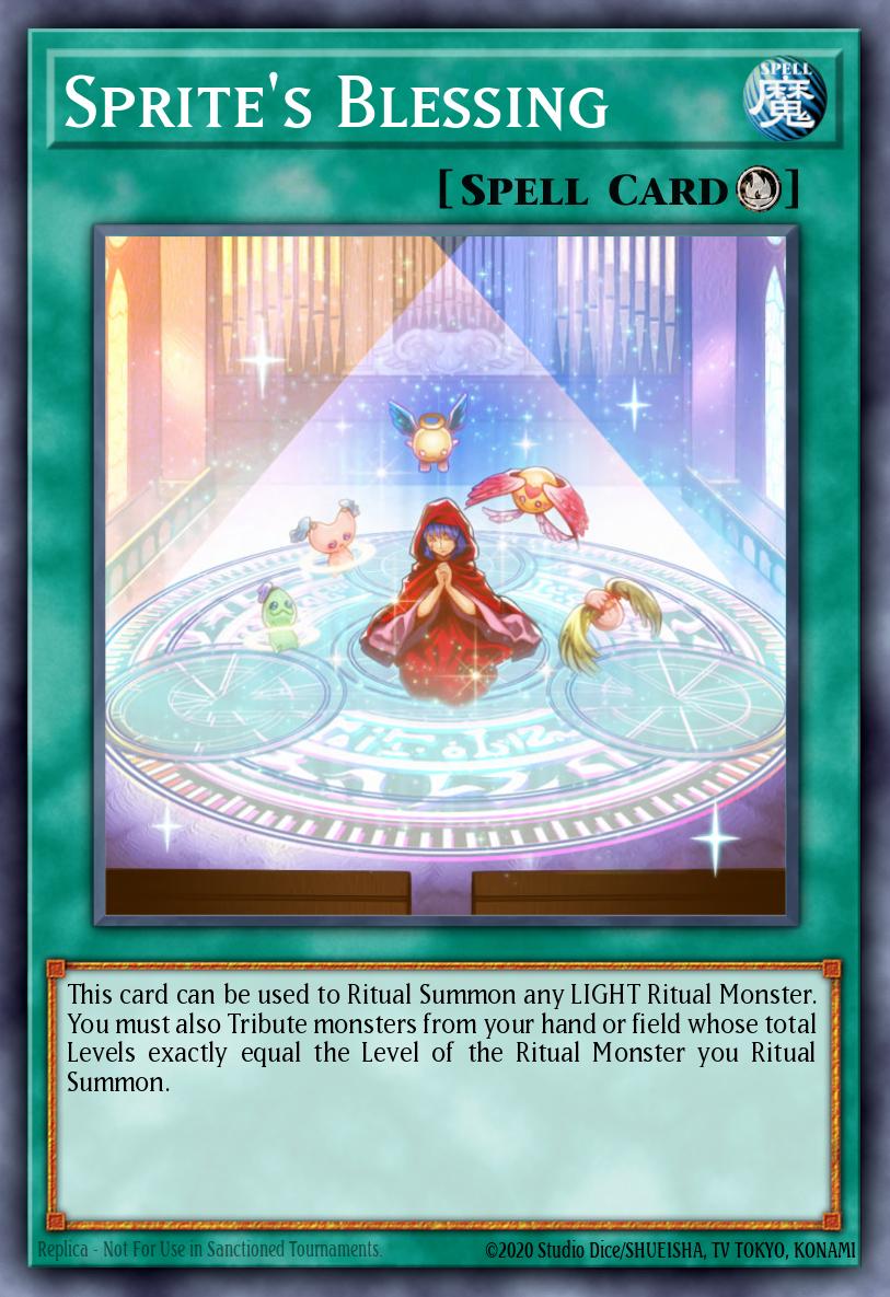 Sprite's Blessing Yu-Gi-Oh card