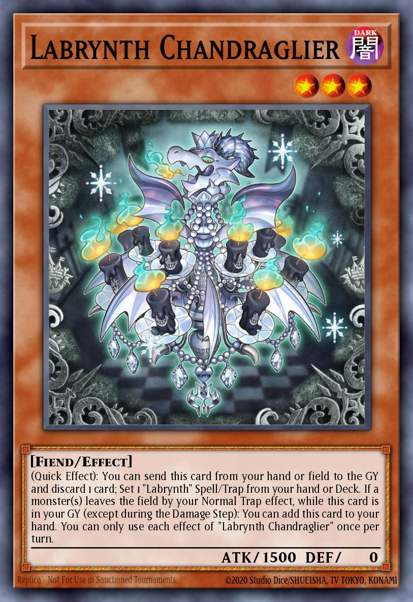 Labrynth Chandraglier Yu-Gi-Oh card