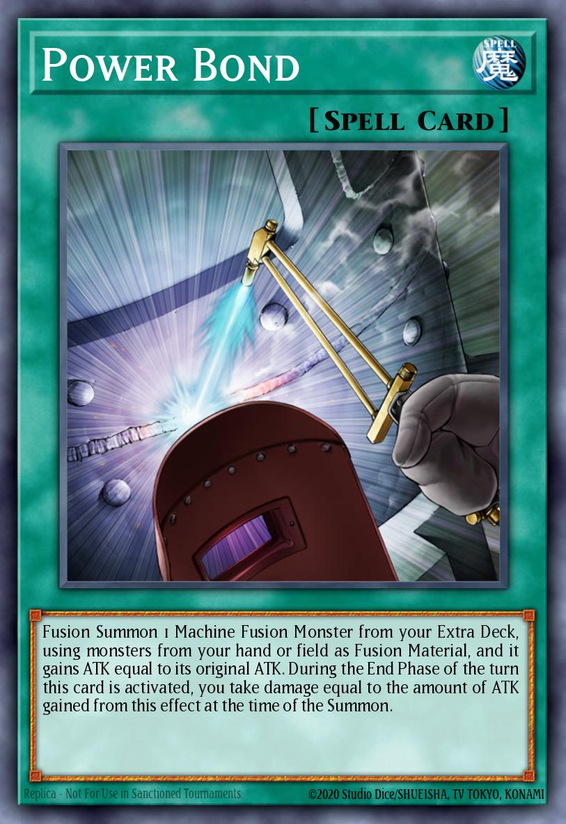 Power Bond Yu-Gi-Oh card