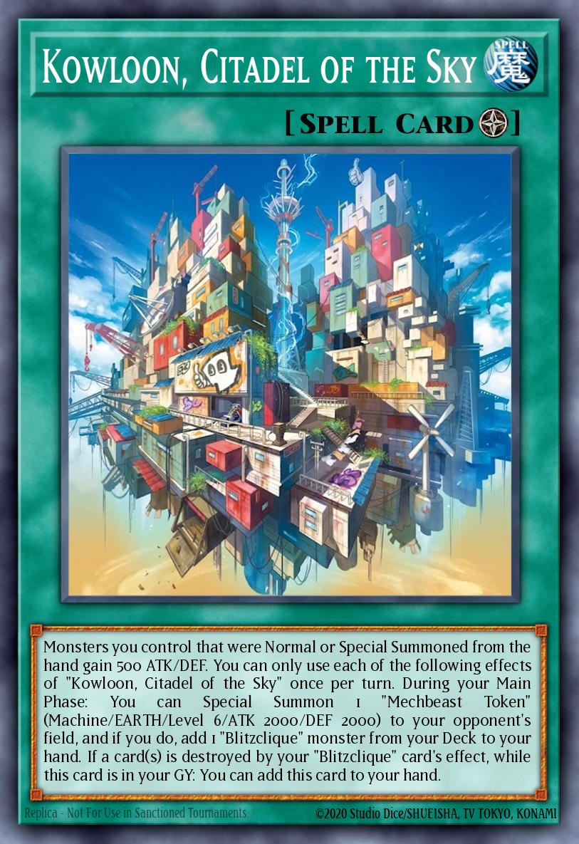 Kowloon, Citadel of the Sky Yu-Gi-Oh card